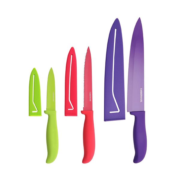 Farberware 6-Piece Stick-Resistant Cutlery Set