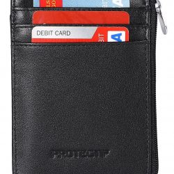 Rfid Blocking Sleeves Front Pocket Wallet for Men