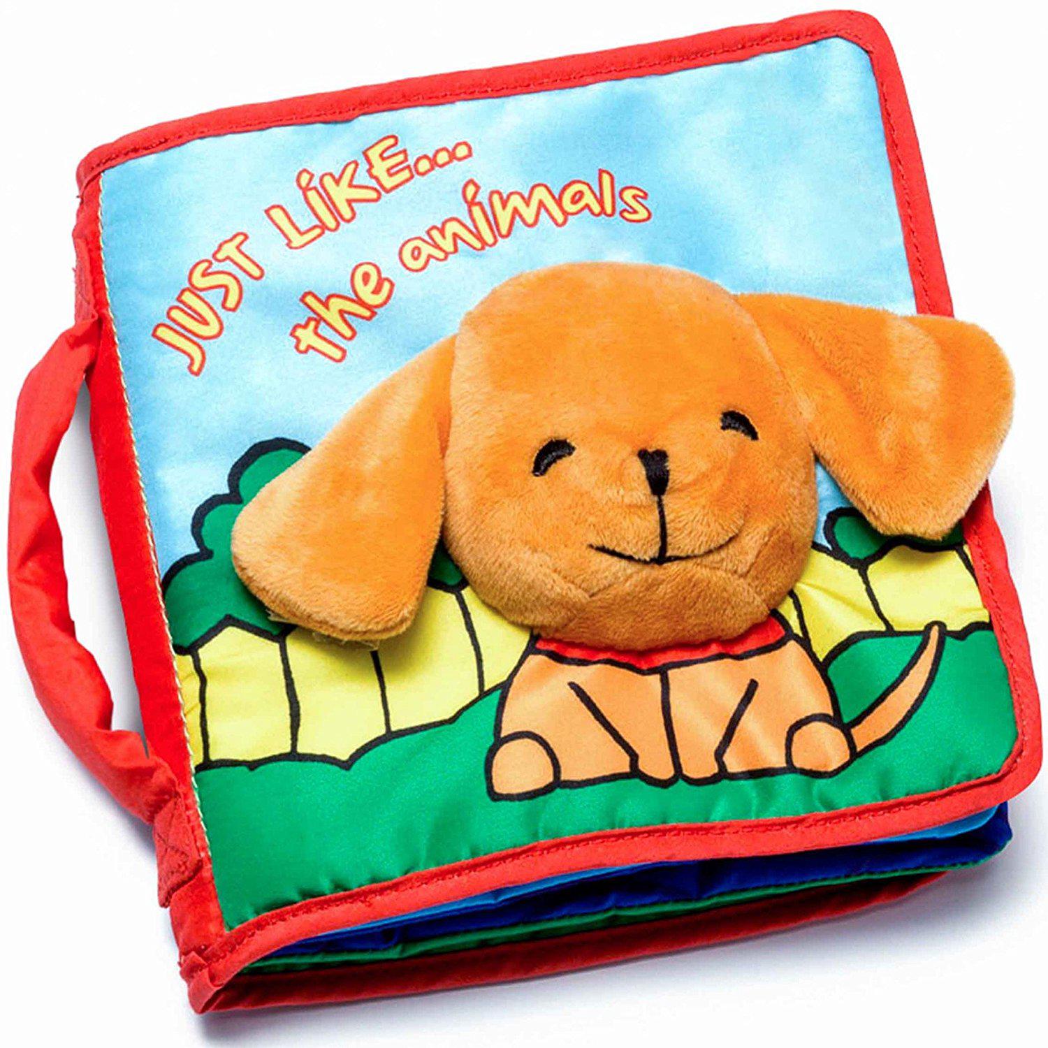 SOFT BOOK for BABIES Fabric Activity Crinkle Cloth Best ...