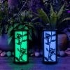 Solar Hanging Lantern Hummingbird Garden Decoration