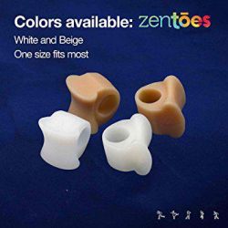 ZenToes Pack of 4 Toe Separators and Spreaders
