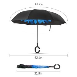 Double Layer Windproof Reverse Umbrella