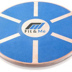 Fit&Me Wooden Wobble Balance Board Video Exercises