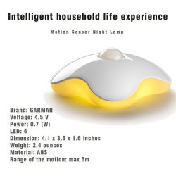 GARMAR Motion Sensor LED Night Light