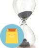 Kikkerland Magnetic Hourglass