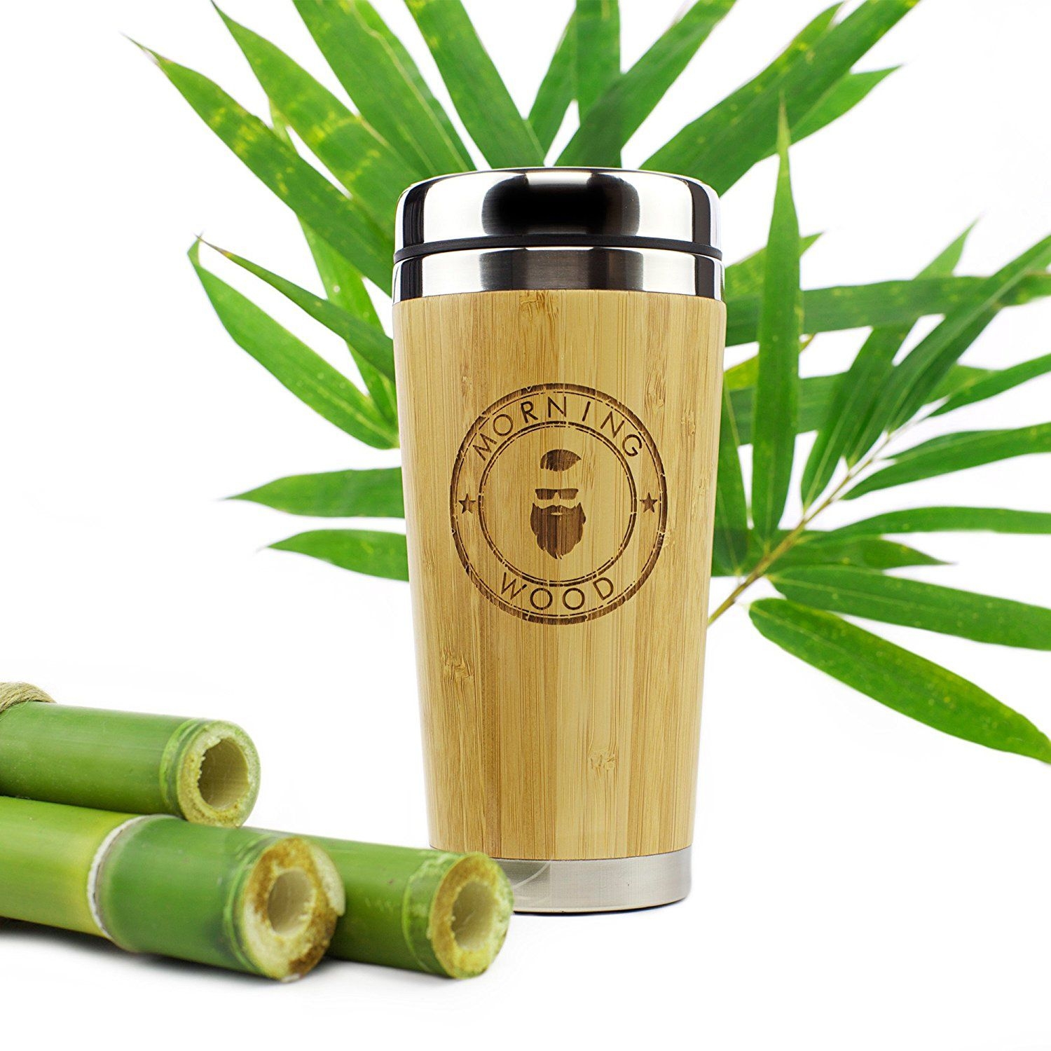 travel coffee mug bamboo