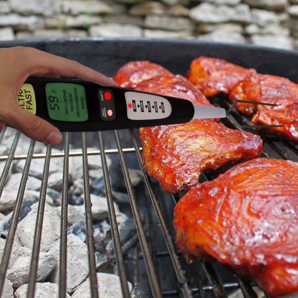 Pre-Programmed Digital Meat Thermometer