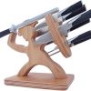 Spartan Knife Block - Handmade Premium Birch