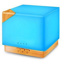 Square Aromatherapy Essential Oil Diffuser Humidifier