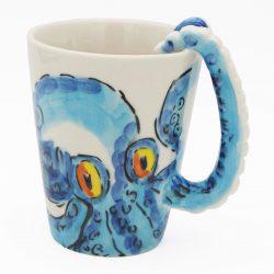 Coffee Mug Ceramic Milk Cups Ocean Style (Octopus)
