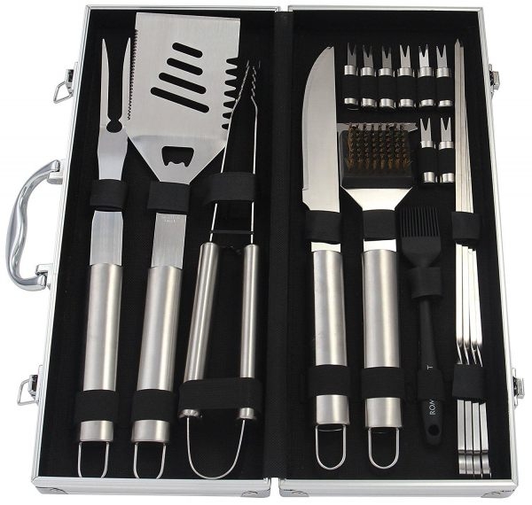 Complete Outdoor Barbecue Grilling Accessories Kit