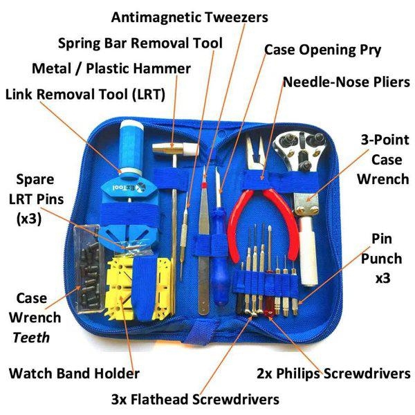EZTool Watch Repair Tool Kit