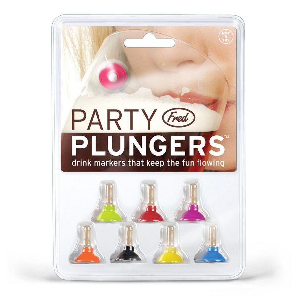 Fred PARTY PLUNGERS Drink Markers