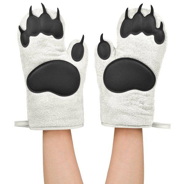 Fred POLAR BEAR HANDS Oven Mitts