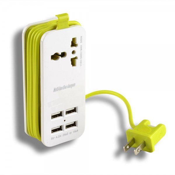 Input Portable Power Strip Travel Outlets