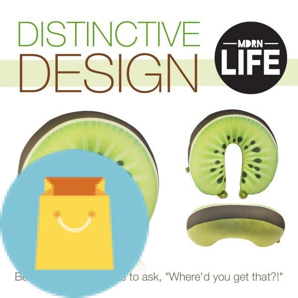 Kiwi MDRN Life Neck Pillow for Kids & Adults