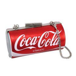 Licensed Coca-Cola Classic Can Evening Bag Coke Clutch