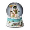 Music Box Gary Patterson Snowman Snow Globe