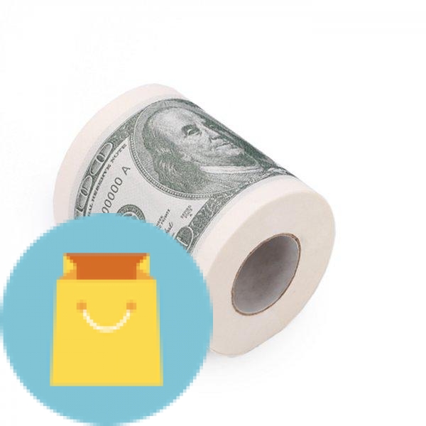 Novelty $100 USD Dollar Bill Funny Money Currency Paper Roll