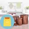 Old Dutch 4 Piece Hammered Antique Copper Canister Set