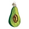 Old World Christmas Avocado Glass Blown Ornament