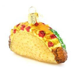Old World Christmas Taco Glass Blown Ornament