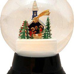Perzy Decorative Snowglobe with Large Chapel
