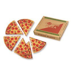 Pizza Slice Plates - Set of 6