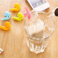 Snail Shaped Silicone Tea Bag Holder Cup