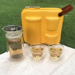 ZENS Portable Tea Set, 2 Travel Tea Cups