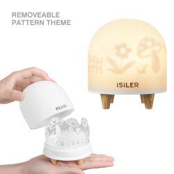 iSiLER Portable Silicone Cute Nursery Night Lamp