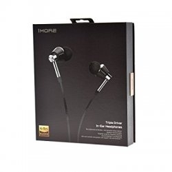 1MORE Triple Driver Earbuds with Apple iOS and Android Compatible