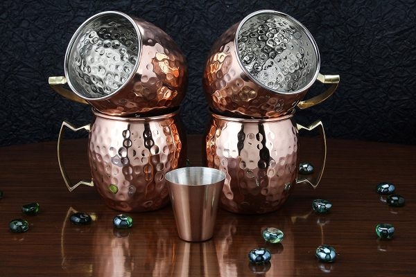 A29 Moscow Mule 100 % Solid Pure Copper Mug