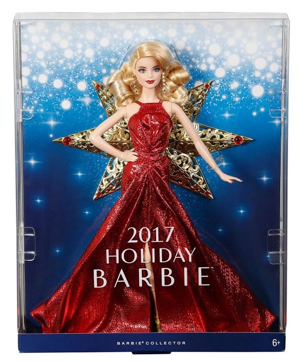 Barbie 2017 Holiday Doll, Blonde Hair