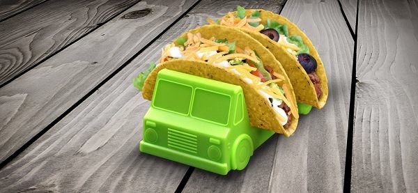 Fred TACO TRUCK Taco Holder, Set of 2