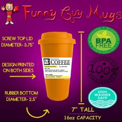 Funny Guy Mugs Prescription Travel Tumbler