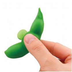 Inverlee Fun Beans Squeeze Toys Pendants Anti Stressball