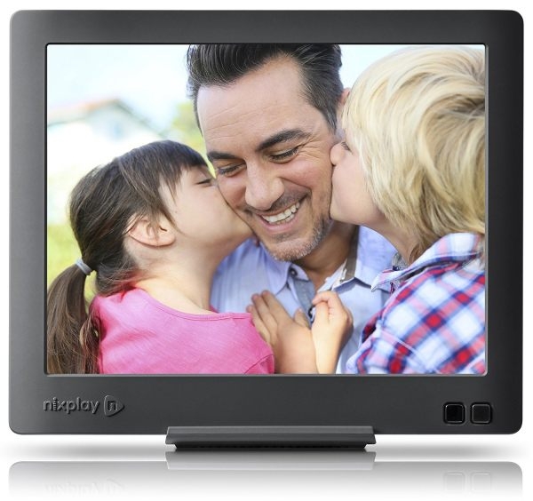 Nixplay Edge 8-Inch Wi-Fi Cloud Digital Photo Frame with Hi-Res Display