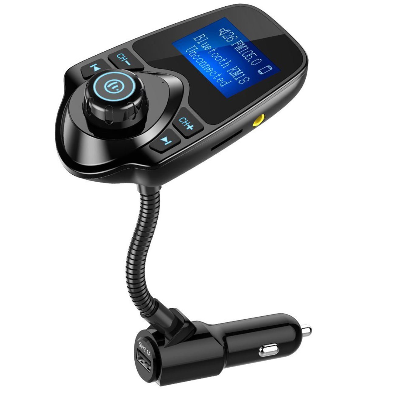 Nulaxy Wireless In-Car Bluetooth FM Transmitter Best Offer  