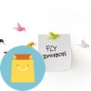 Qualy Hummingbird Message Magnets