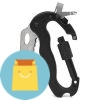 RHX Multi Tool Carabiners with Knife+Screwdriver+Bottle Opener