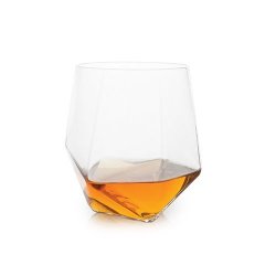 Seneca Faceted Crystal Tumblers by Viski