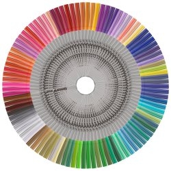 Super Markers Set with 100 Unique Marker Colors