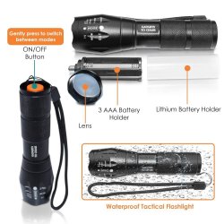 Ultra Bright LED Tactical Flashlight