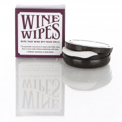 Wine Wipes - 1 compact of 15 wipes