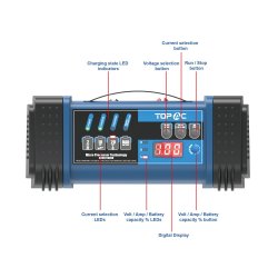 12/24V Smart Car Battery Charger and Maintainer