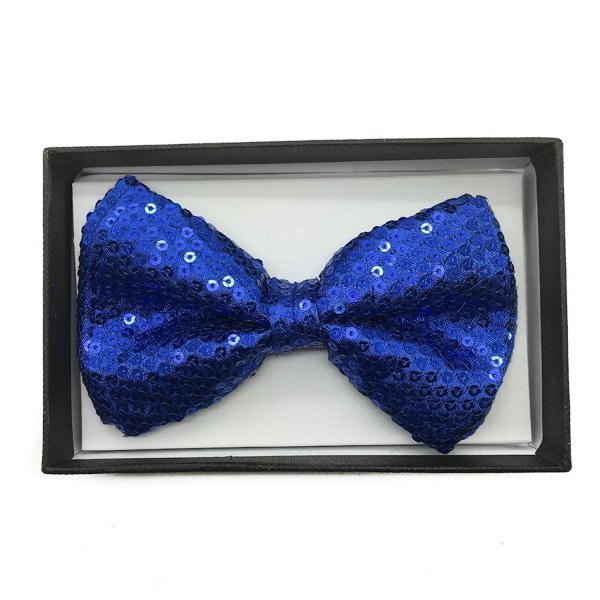 Adjustable Bow Tie & Glitter Suspenders