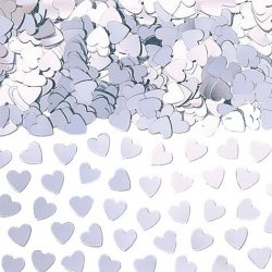 Amscan Silver Heart Confetti