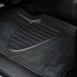Armor All 4-Piece Black All Season Rubber Floor Mat