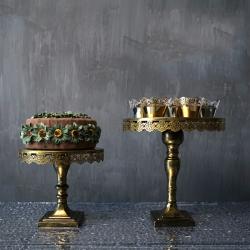 Bronze Cake Stand